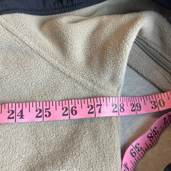 Columbia Interchange Men's Black and Tan Performance Fleece Zip-Up Jacket XL - Picture 6 of 7